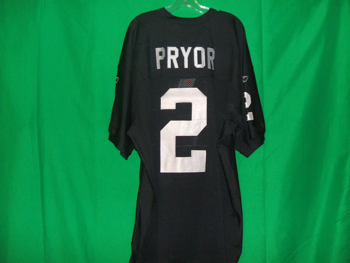 NFL Oakland Raiders Reebok Authentic Game Jersey PRYOR 2 – Napsac Shop