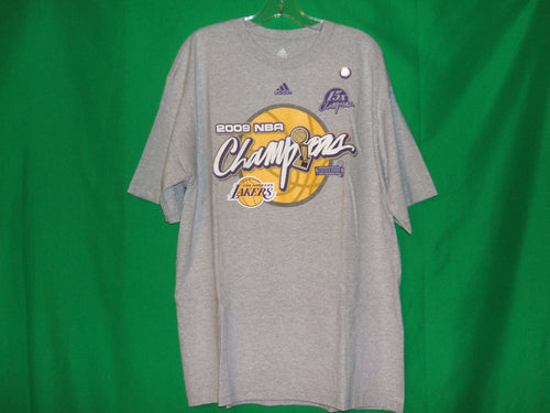NBA Los Angeles Lakers Adidas MEMORABILIA* 2009 T-Shirt