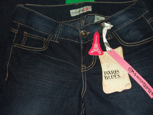 Women Vintage Paris Blues Bell Bottoms Denim Pants Jeans