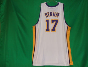 Adidas Andrew Bynum Los Angeles Lakers #17 NBA White