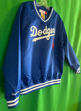 Load image into Gallery viewer, Mitchell &amp; Ness Los Angeles Dodgers Full Count V-Neck Pullover Satin Jacket