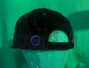 Black/ Royal Velour Golf Hat