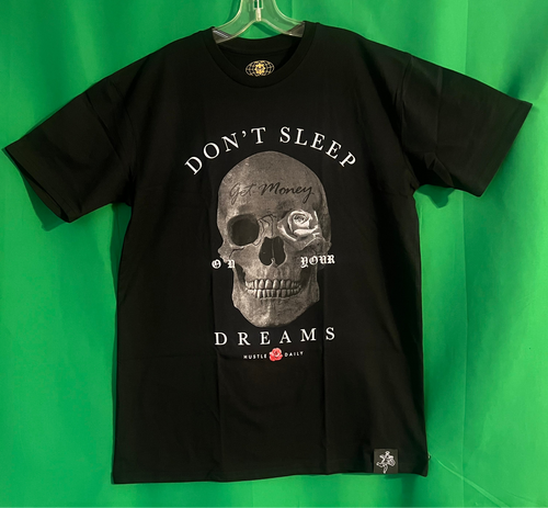 Hustle Daily- SKULL ROSE 🌹T-Shirt