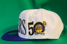 Load image into Gallery viewer, Los Angeles Lakers Cream Across the Board Snapback Hat Mitchell &amp; Ness