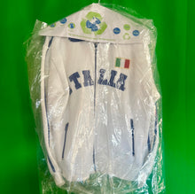 Load image into Gallery viewer, Italia  Track Jacket White Vintage Womens