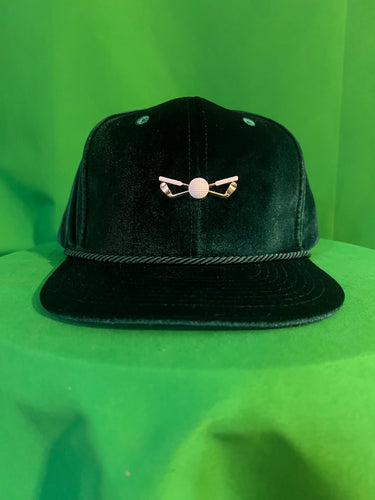 Kelly Green Velour Golf Hat