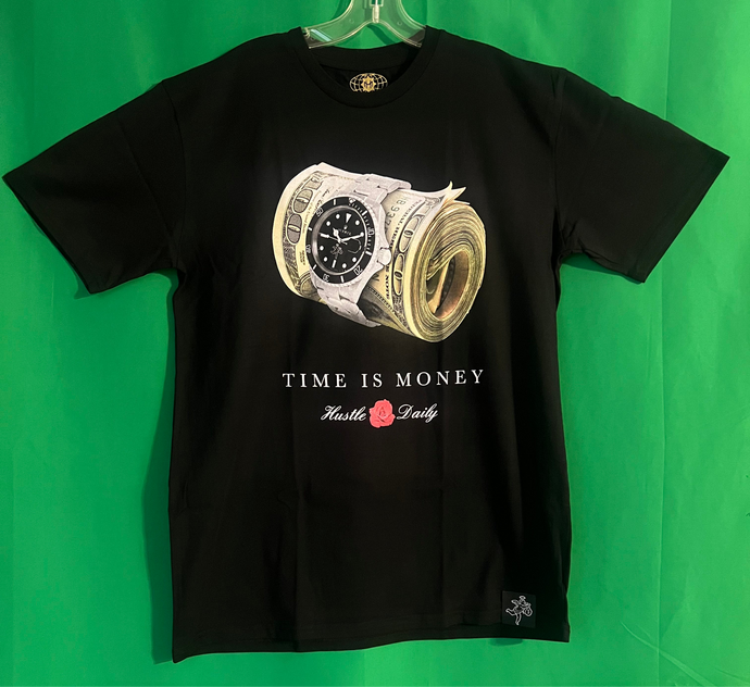 Hustle Daily-TIME IS MONEY 💵 T-Shirt