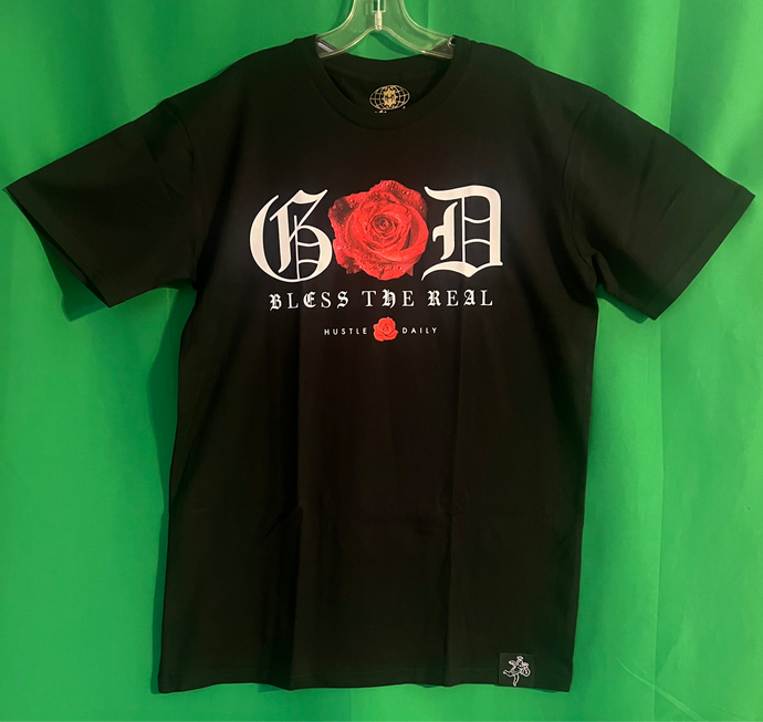 Hustle Daily -BLESS THE REAL QS T-Shirt