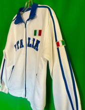 Load image into Gallery viewer, Italia  Track Jacket White Vintage Womens