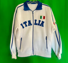 Load image into Gallery viewer, Italia  Track Jacket White Vintage Womens