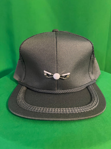 Gray Mesh Side Panel Golf Hat