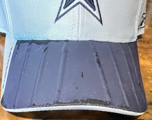 Load image into Gallery viewer, NFL Dallas Cowboys Jersey Reebok Hat with adjustable back ( has some visor damage with a rustic appearance)