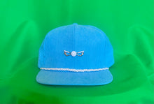 Load image into Gallery viewer, Sky Blue Corduroy Golf Hat