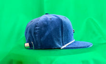 Load image into Gallery viewer, Blue Gray Velour Golf Hat