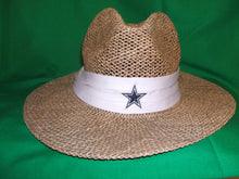 Load image into Gallery viewer, NFL Dallas Cowboys Reebok Straw Hat