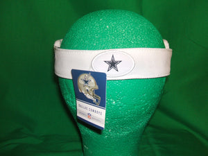 NFL Dallas Cowboys Reebok Visor -with adjustable back (color White)