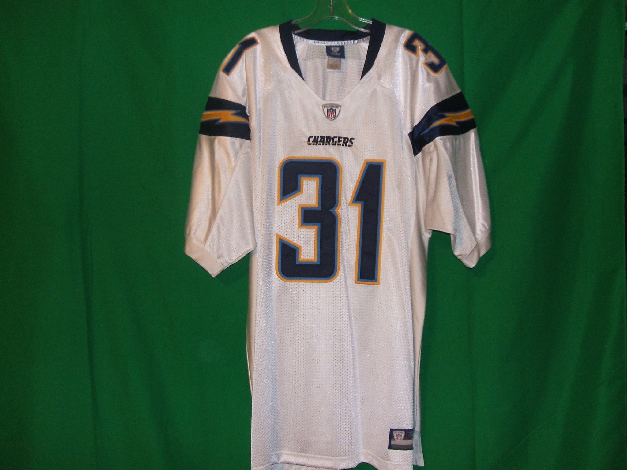 NFL Los Angeles Chargers Reebok on Field Authentic Game Jersey