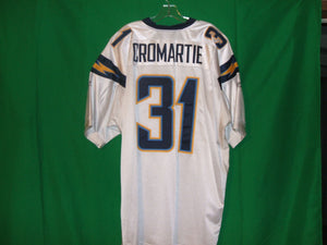 NFL Los Angeles Chargers  Reebok on Field Authentic Game Jersey CROMARTIE 31
