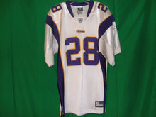 Load image into Gallery viewer, NFL Minnesota Vikings Reebok Authentic Game Jersey PETTERSON 28