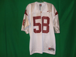 USC Trojans  Nike- white and crimson  jersey # 58