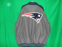 Load image into Gallery viewer, NFL  New England Patriots Authentic Wool with Leather Jacket