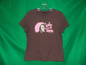Bob Marley "Bob is my hero" Ladies T-Shirt