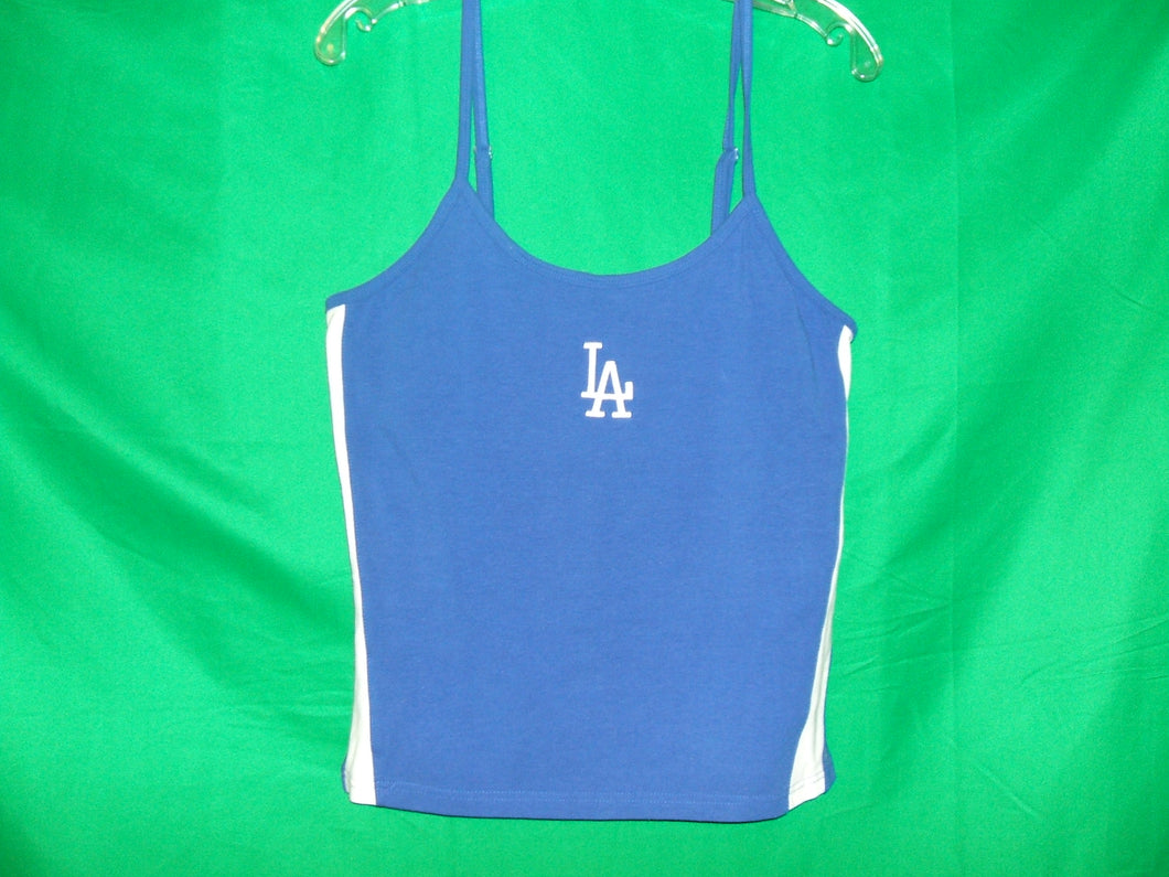 Ladies Los Angeles Dodgers  adjustable Spaghetti strap-  Tank Top * T-Shirt