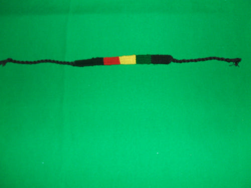 Rasta weaved wrist or ankle Bracelets