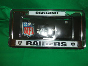 NFL Oakland Raiders Auto LicenseTag Frame