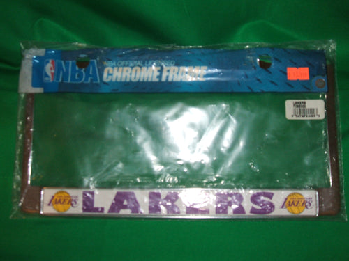 NBA  Los Angeles Lakers Chrome License Plate Frame