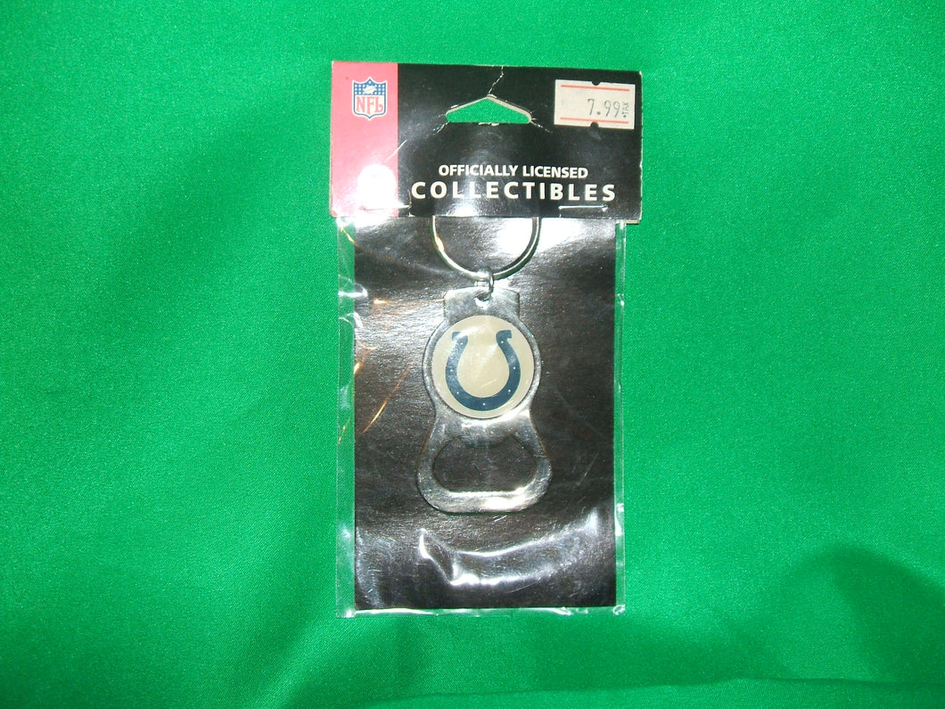 NFL Indianapolis Colts Keychain with Bottle Cap Opener