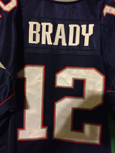 NFL New England Patriots  Reebok on Field Authentic Game Jersey BRADY 12